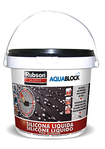 Rubson AQUABLOCK SL3000 – Imprägnierung Liquid Silikon, schwarz, 1890700 von Rubson