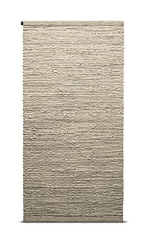 RUG SOLID, Baumwollmatte, Kaschmir, 75 x 200 cm von Rug Solid