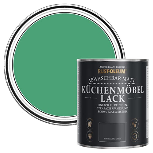 Rust-Oleum Grün Küchenmöbellack in mattem Finish - Smaragd 750ml von Rust-Oleum