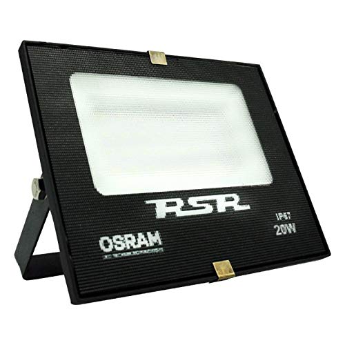RSR 7413 Mini - Projektor, Schwarz, 20 W, 3000 K, 2200 lm, IP67, SMD2835, Osram von S&R
