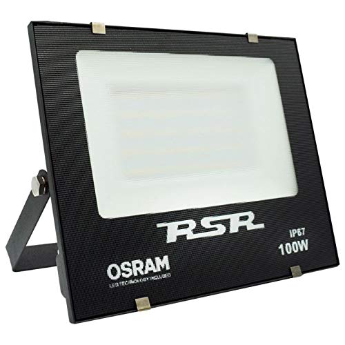 RSR 7445 Mini-Projektor, Schwarz, 100 W, 5700 K, 11300 lm, IP67, SMD2835, Osram von S&R