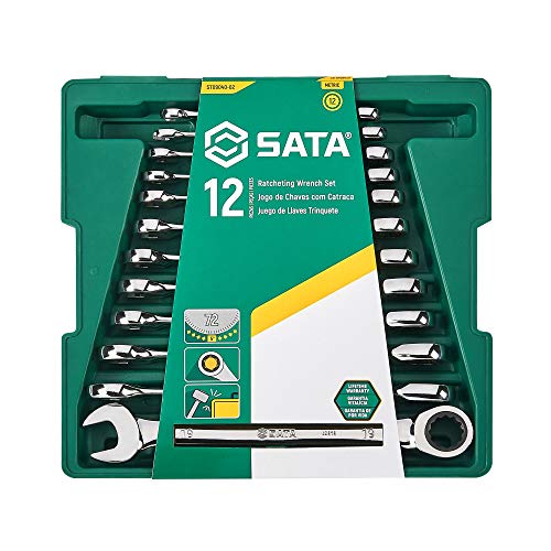 SATA 12-Piece Ratcheting Wrench Set - ST09040-02 von SATA