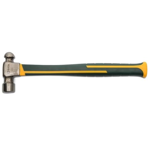 SATA ST92301 Fiberglas Schlosserhammer, Vorschlaghammer, Stahlhammer und Ingenieurhammer Englische Form 230 g (8 oz) von SATA