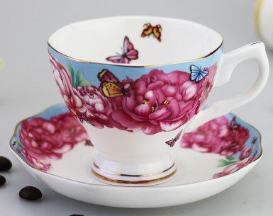 Kaffeetassen,Cappuccino Tassen Set Kaffeetassen-Set, Keramikschale, Nachmittagstee, kreative Tassenvielfalt, 180 m (Color : 15) von SBOJI