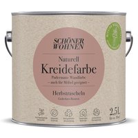 SCHÖNER WOHNEN FARBE Innenfarbe »Naturell Kreidefarbe«, Herbstrascheln, matt, 2,5 l - orange von SCHÖNER WOHNEN FARBE