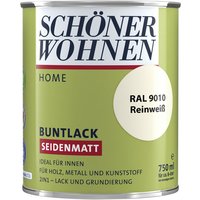 SCHÖNER WOHNEN Buntlack, reinweiß , seidenmatt - weiss von SCHÖNER WOHNEN