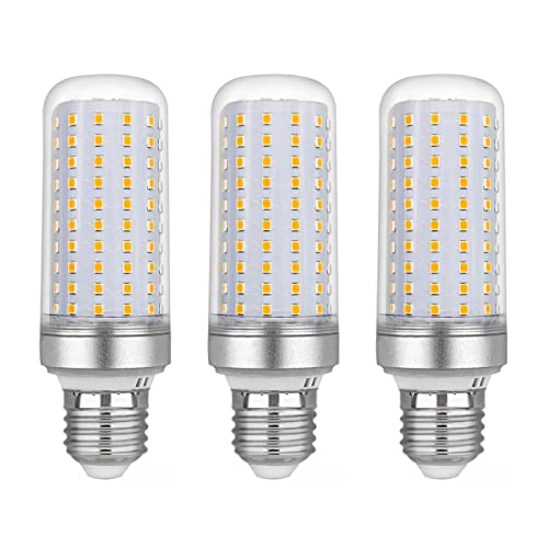 E27 Maiskolben LED Glühbirne 20W, AC175-265V, 2200lm Warmweiß 3000K, Nicht Dimmbar, Entspricht 200W Glühlampe, E27 LED Mais Birnen für Wandlampe, Stehlampe, Kronleuchter, 3 Stück von SCNNC