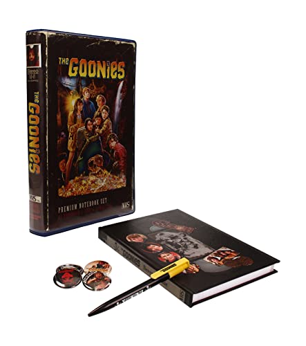 The Goonies 6-Piece Stationery Set VHS, mehrfarbig, Taglia unica, Sterne und Streifen von SD TOYS
