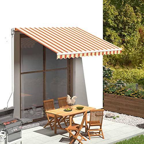 SECOLI Mehrfarbige Markisenbespannung, 350 x 250 cm, Ersatz-Markisenstoff, Sonnenschutz für Terrasse und Balkon von SECOLI