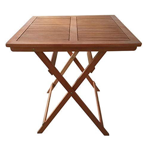 Sedex Linus Gartentisch 70x70 cm/Klapptisch/Holztisch/Bistrotisch aus Eukalyptus von Sedex