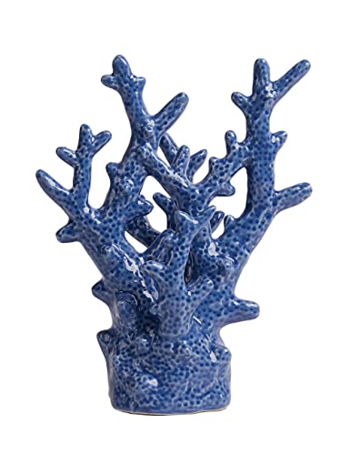 SEINHIJO Koralle Skulpturen Arts Modern Dekor Figuren Ozean Geschenk Statue Wohnzimmer Kunst Keramik Ornament 23cm von SEINHIJO