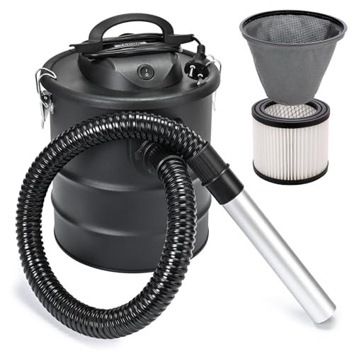 Sellnet Aschesauger 1650W Kaminsauger 20L Blasfunktion DUAL Filter System (SN2018) von Sellnet