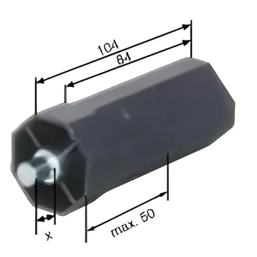 Walzenkapsel SW40 Achsstift 10mm SELVE 252600 von SELVE