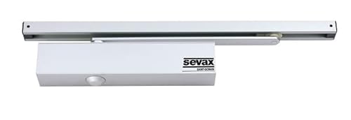 SEVAX ESV7165B Türschließer Ritzel Zahnstange – Arm mit Reißverschluss F2 bis 4 weiß von SEVAX SAINT GOBAIN