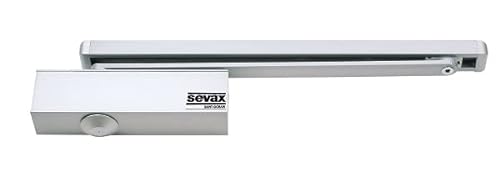 SEVAX ESV7191 Türschließer mit Reißverschluss F3 Silber von SEVAX SAINT GOBAIN