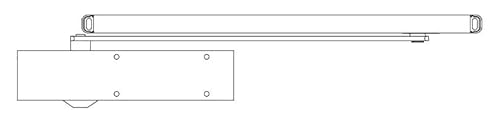 SEVAX ESV7192B Türschließer mit Reißverschluss, F2 bis 4, Weiß von SEVAX SAINT GOBAIN