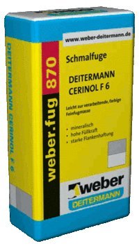 weber.fug 870 - Schmalfuge von SG weber