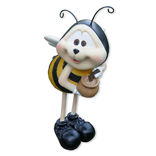 SHACAMO Dekofigur Lustige Bienen in verschiedenen Designs ca.20 cm (Mit Honigtopf) von SHACAMO