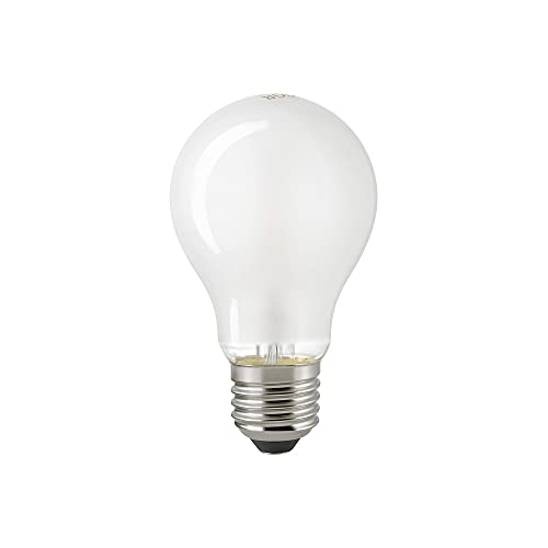 SIGOR LED Filament-Birnenlampe A60, E27, 10W 2700K 1521lm 300°, CRi> 90, nicht dimmbar, matt von SIGOR