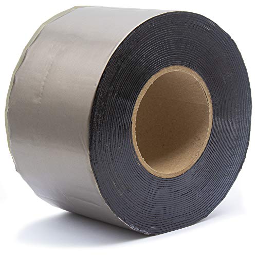 SILISTO Bitumenband Reparaturband 200 mm x 10 Meter, Farbe Blei von SILISTO