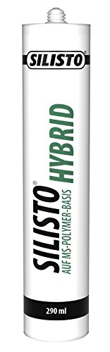 SILISTO Karosseriekleber Dichtmasse MS Polymer Hybrid 290ml Kartusche, Transparent von SILISTO