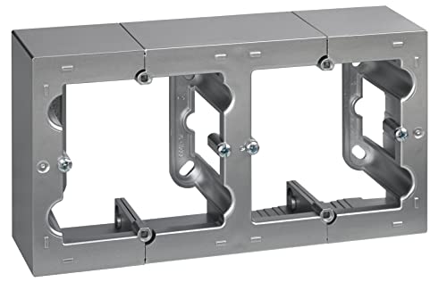 Doppelte Oberflächenbox aus Aluminium, SIMON 10 von Simon