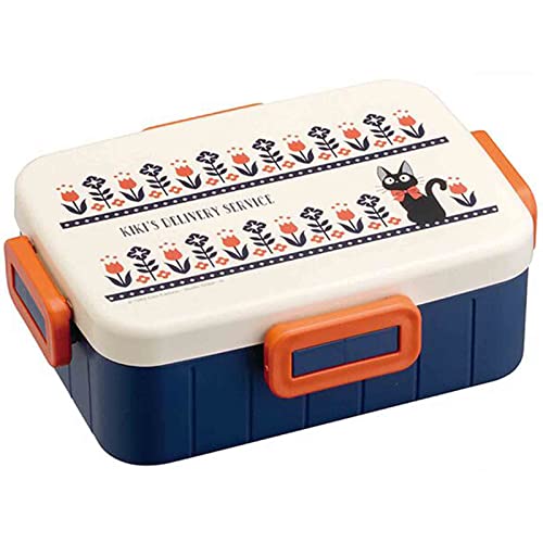 Kiki's Delivery Service Bento-Lunchbox (623 ml) – Niedliche Lunchtasche mit sicherem 4-Punkt-Verriegelungsdeckel – authentisches japanisches Design – langlebig, mikrowellen- und spülmaschinenfest – von SKATER