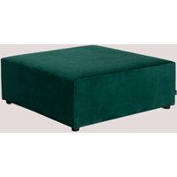 Sklum - Module für Sofa aus Samt Kata grün jungle Sitzsack - grün jungle Sitzsack von SKLUM
