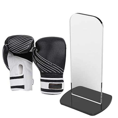 SKUDA Kampfhandschuhständer | Boxhandschuh-Aufbewahrungshalter Acryl Vertica Display Stand - Vertikaler Boxhandschuhständer aus Acryl von SKUDA