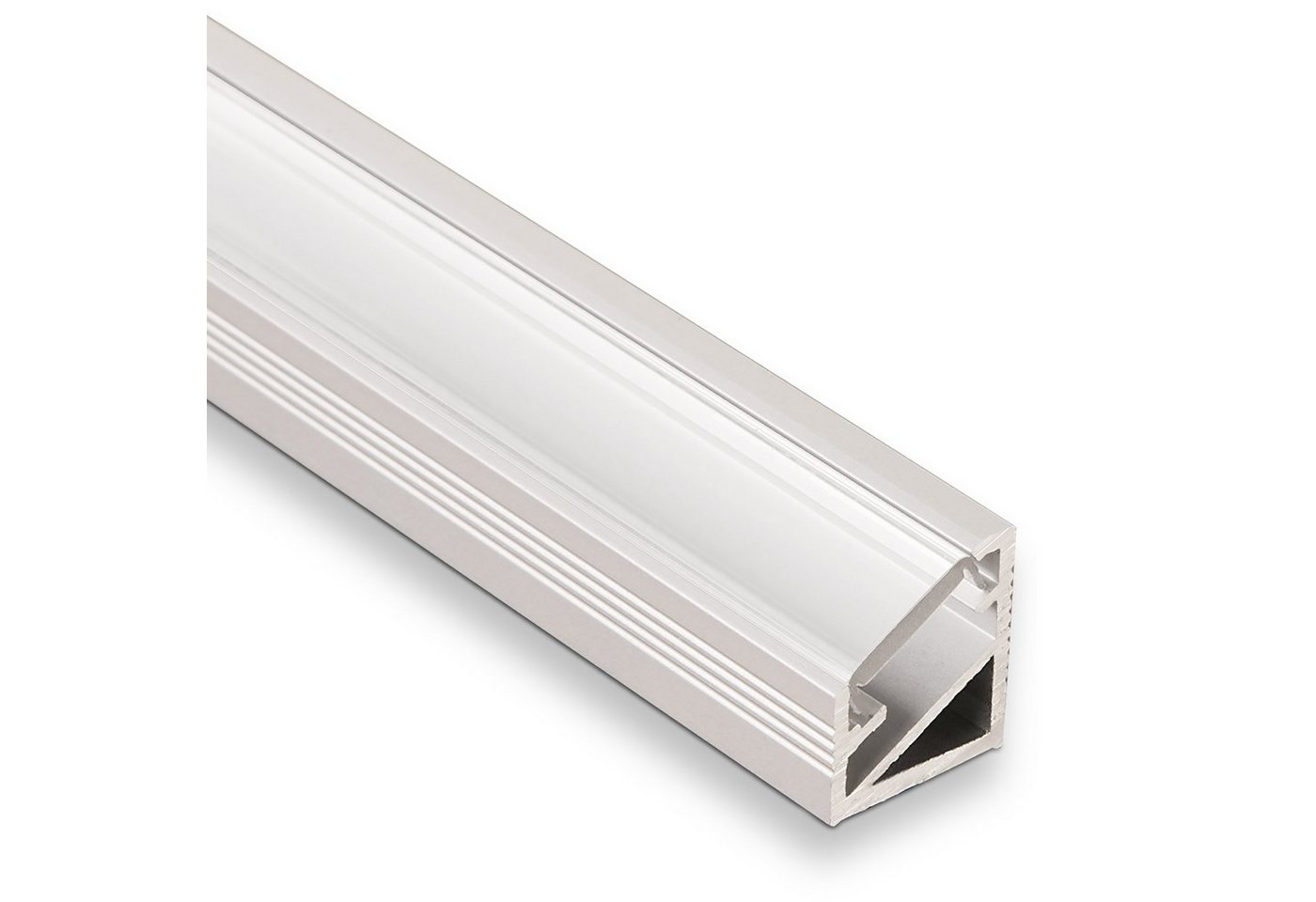 SO-TECH® LED-Stripe-Profil 10 Stück LED-Aluprofil 44 oder 55, Länge je 2 m, Abdeckung opal oder klar, versch. Ausführungen von SO-TECH®