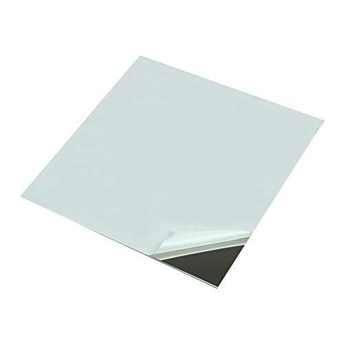 SOFIALXC 304 Edelstahlblech, polierte Oberfläche, Metall-Rohstoffe: 300 x 300 mm, Dicke: 0,6 mm. von SOFIALXC
