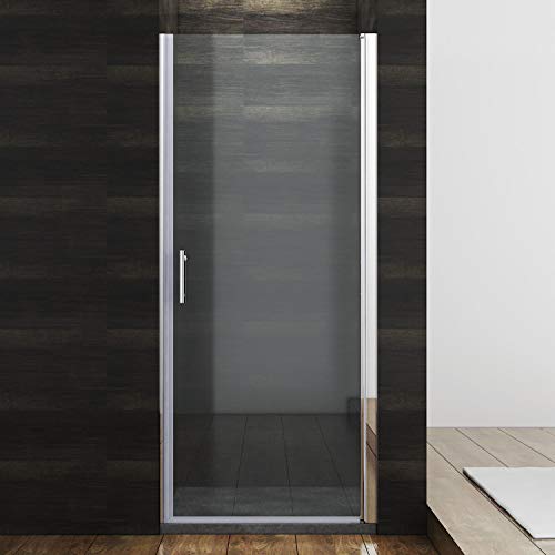 SONNI Duschkabine 70 x 195 cm Nischentür dusche NANO Glas Duschtür Pendeltür Duschabtrennung. von SONNI