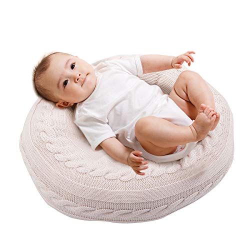SOONHUA Sitzsack für Neugeborene, Baby-Sitzsack, Sitzsack, Kissen für Fotografie, Requisite für Mini-Baby, Foto-Requisiten für 0-24 Monate, 40 cm x 40 cm von SOONHUA