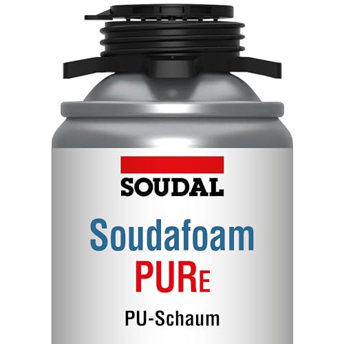 Soudal Soudafoam PURe, 1K PU-Schaum, 500ml, Umweltfreundlich und schadstoffarm von Soudal