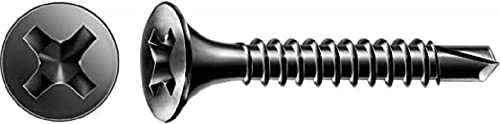 SPAX GIX-A Schnellbauschrauben 3,9 x 25 mm Feingewinde, 1000 Stück, Trompetenkopf, Kreuzschlitz-H2, Trockenbauschrauben für Gipskarton auf Metallständerwerk – 1091170390255 von SPAX