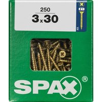 Universalschrauben 3.0 x 30 mm pz 1 - 250 Stk. Holzschrauben - Spax von SPAX