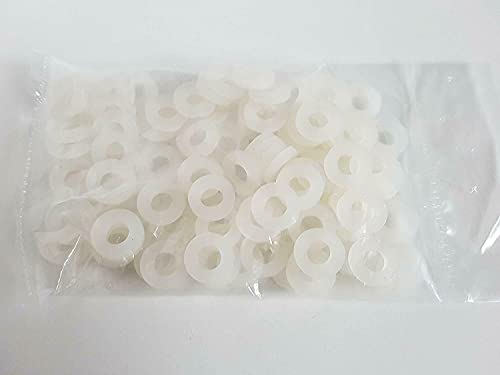 100 Stck Gummischeiben Unterlegscheiben Gummi Gummiunterlegscheiben 3 mm nach Auswahl TRANSPARENT (Nur M3 7 mm 0,5 innen 3,2) von SRB
