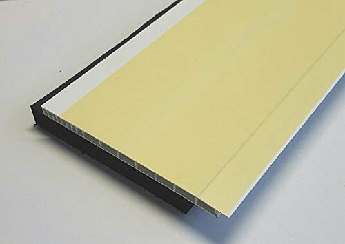 Menke Rollladendeckel Schallschutz mit Flex-Schaum & Schwerfolie 180 mm breit Rollladenkastendeckel Rollladendämmung (Tiefe 180, Länge 200 cm) von SRB