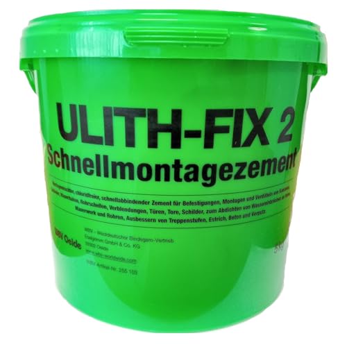 Ulith FIX-2 Schnellmontagezement 5 Kg von Stabilo Befestigungstechnik
