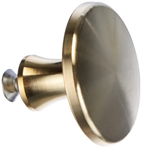 STAUB Knauf, rund, 4 cm, Messing, für Cocottes/Bräter mit Durchmesser 18-41 cm, Gold von STAUB