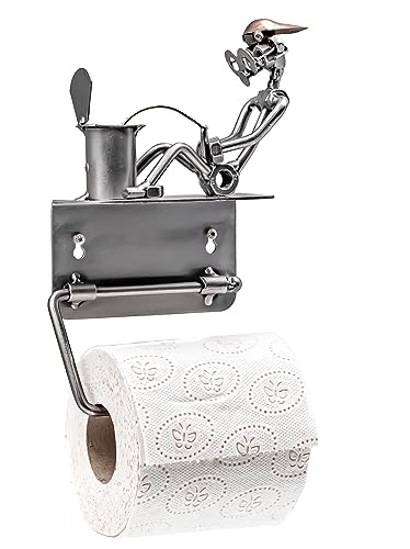 Toilettenpapierhalter Schraubenmännchen von STEEMO