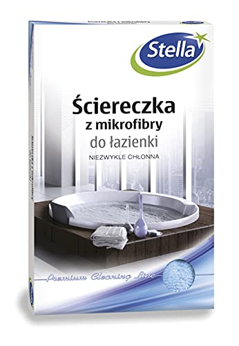 Stella Mikrofaser-Reinigungstücher Mikrofasertuch für das Bad / 1 Stück/Mix/Extrem Weich Flauschig und Saugfähig Reinigt/Auch ohne Reinigungsmittel Wirksam von Stella McCartney