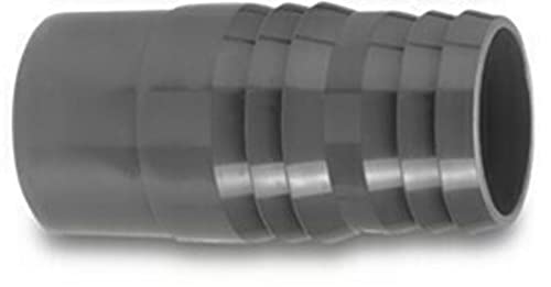 STEMAX-Wassertechnik: PVC-Klebefittings, VDL Schlauchtülle, Klebestutzen x Schlauchtülle, Größe: 20mm von STEMAX-Wassertechnik