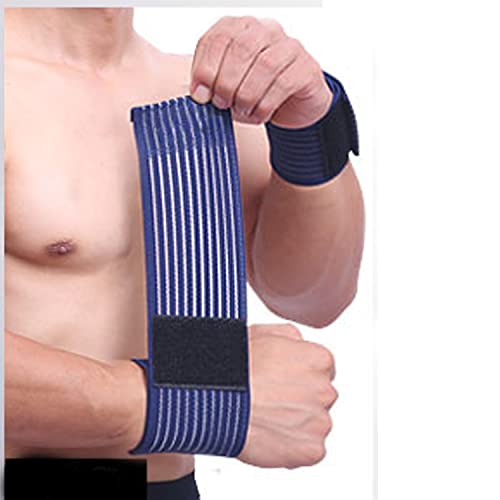 SUAVER Handgelenk Bandagen,2er handgelenk stützbandage Verstellbaren Handgelenkschoner Wristbands zur Unterstützung und Stabilisierung beim Sport und Fitness (Blau) von SUAVER