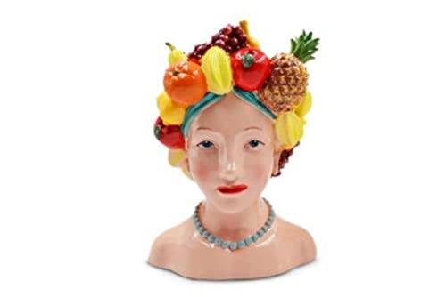 SUD IMPORT L.Frutta Head Damen Vase 35 cm A220625, wie abgebildet von SUD IMPORT