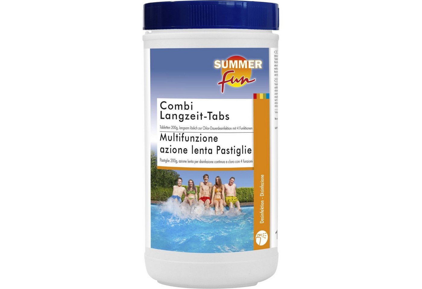 SUMMER FUN Poolpflege Summer Fun - Combi Langzeit-Tabs - 200g Tabletten von SUMMER FUN