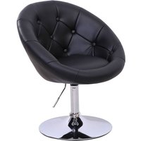 Svita - Havanna Sessel Lounge Clubsessel Barhocker Drehsessel Retro schwarz von SVITA