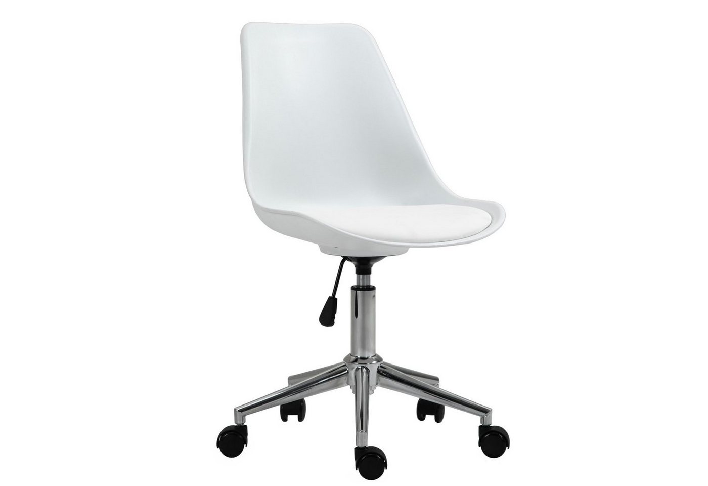 SVITA Schreibtischstuhl EDDY (Paket, 1 St), stufenlos höhenverstellbar, hoher Sitzkomfort, bodenschonende Rollen von SVITA