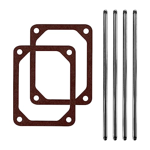 2 Sets 690981 & 690982 Schubstangen Ventildeckel Dichtungssatz kompatibel mit Bri-ggs und Stra-tton Motor 690971 Ersatzventildeckeldichtung von SWTHM