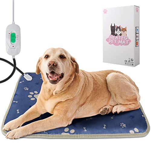 SXCDD Orthopädische große Hundematte - waschbar Hundebett, niedliche Hundematte, Größe 75cm*45cm Hundematte, blau von SXCDD